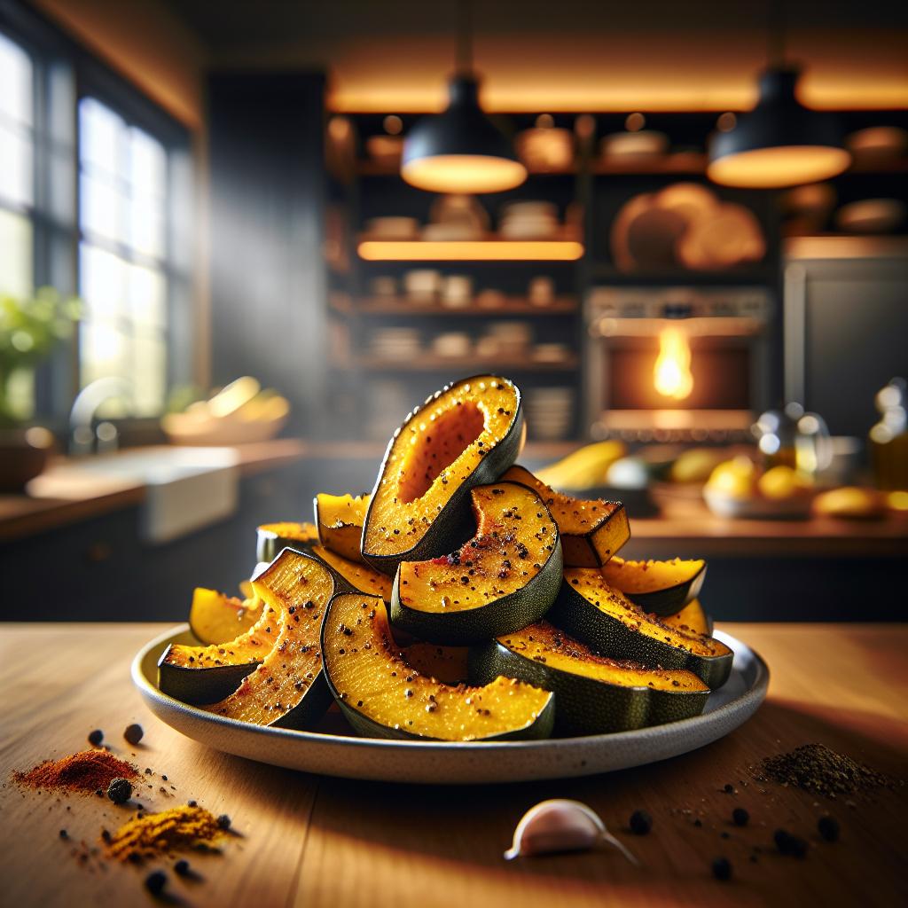 Air Fryer Acorn Squash