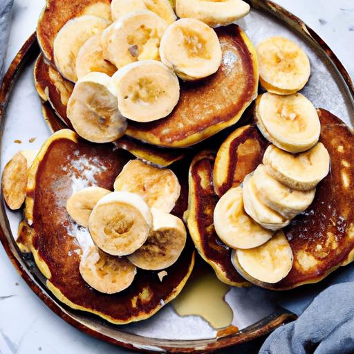 air fryer banana pancakes