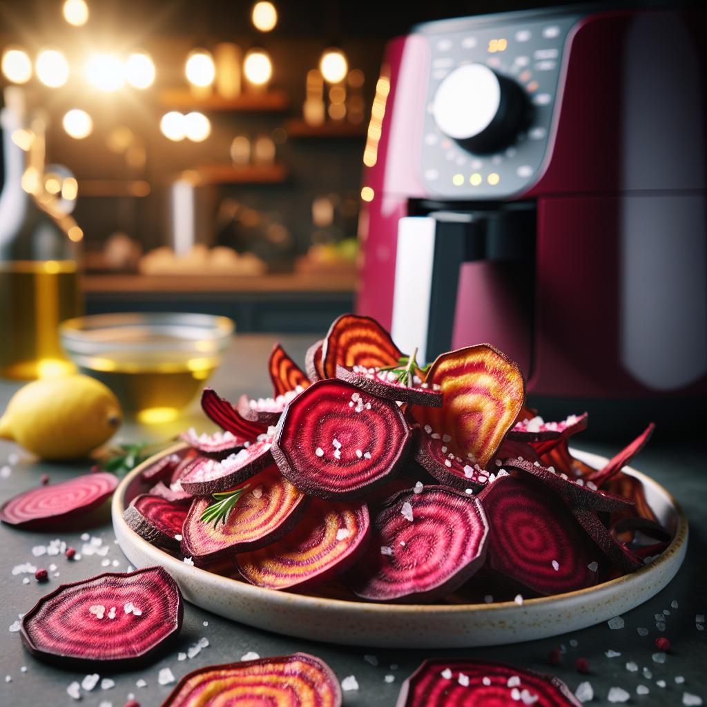 air fryer beet chips