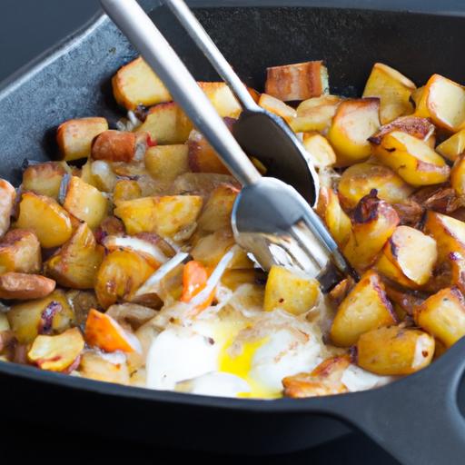 air fryer breakfast hash