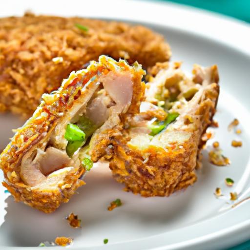 Air Fryer Chicken Cordon Bleu