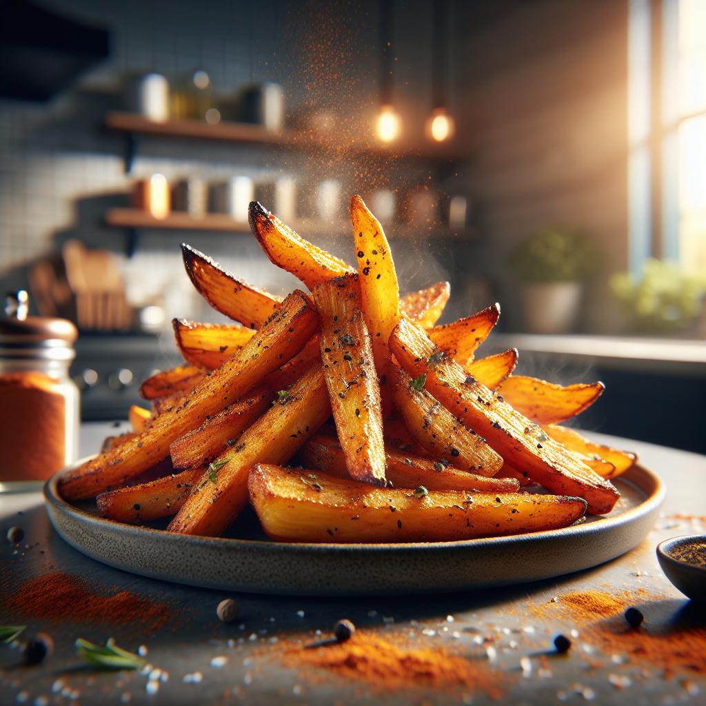 Air Fryer Crispy Parsnips