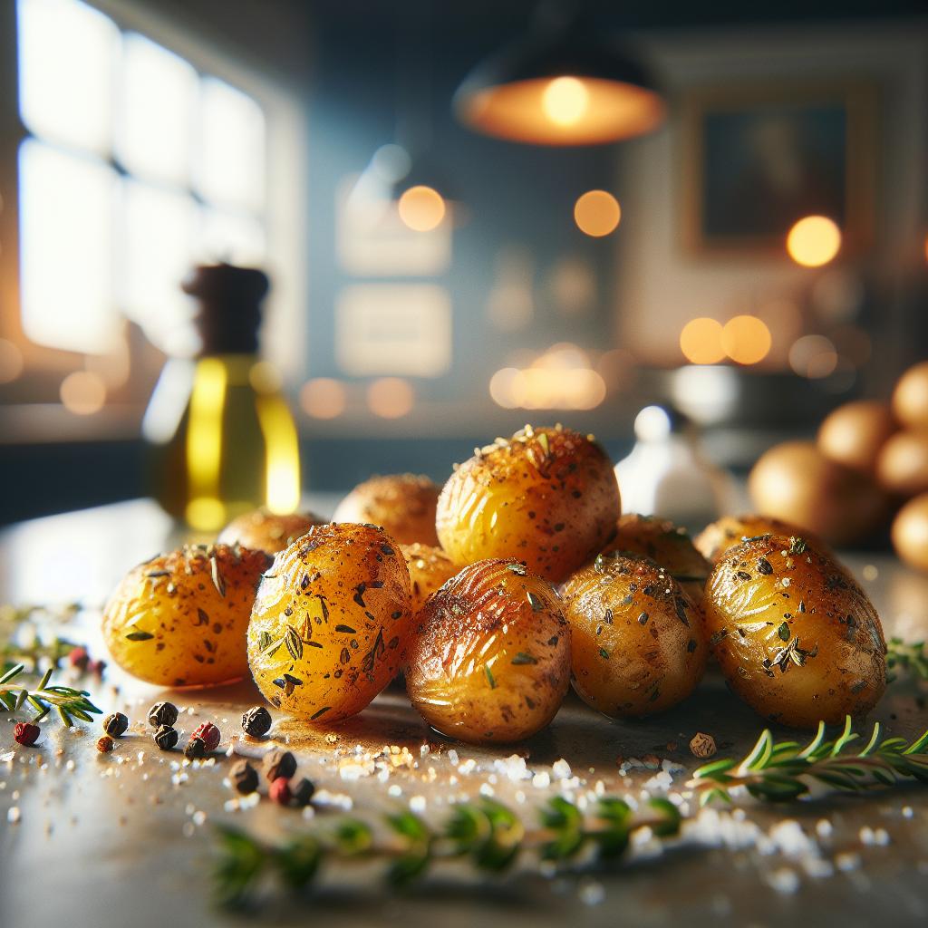 Air Fryer Herb Roasted Potatoes