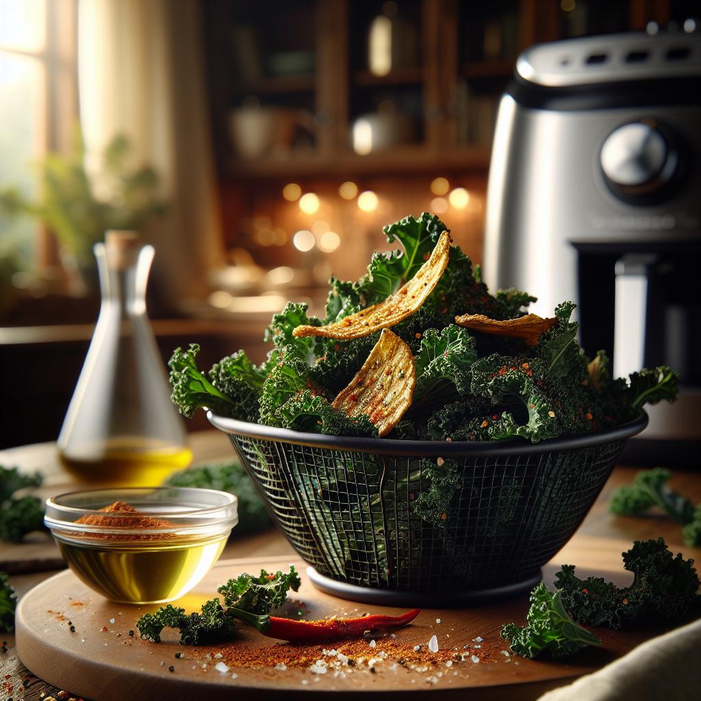 Air Fryer Kale Chips