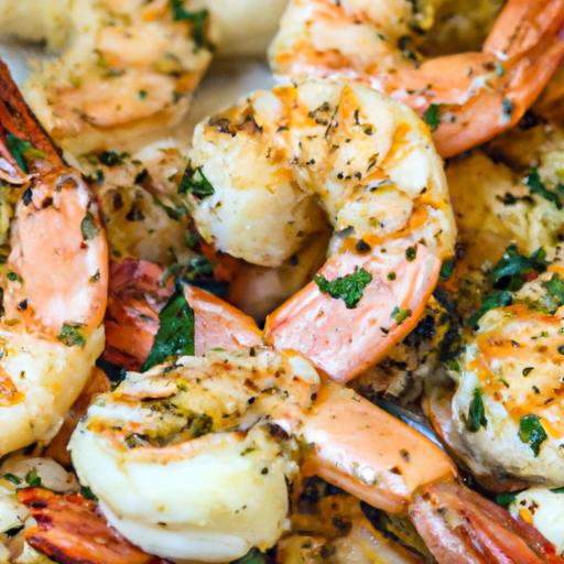 air fryer shrimp scampi