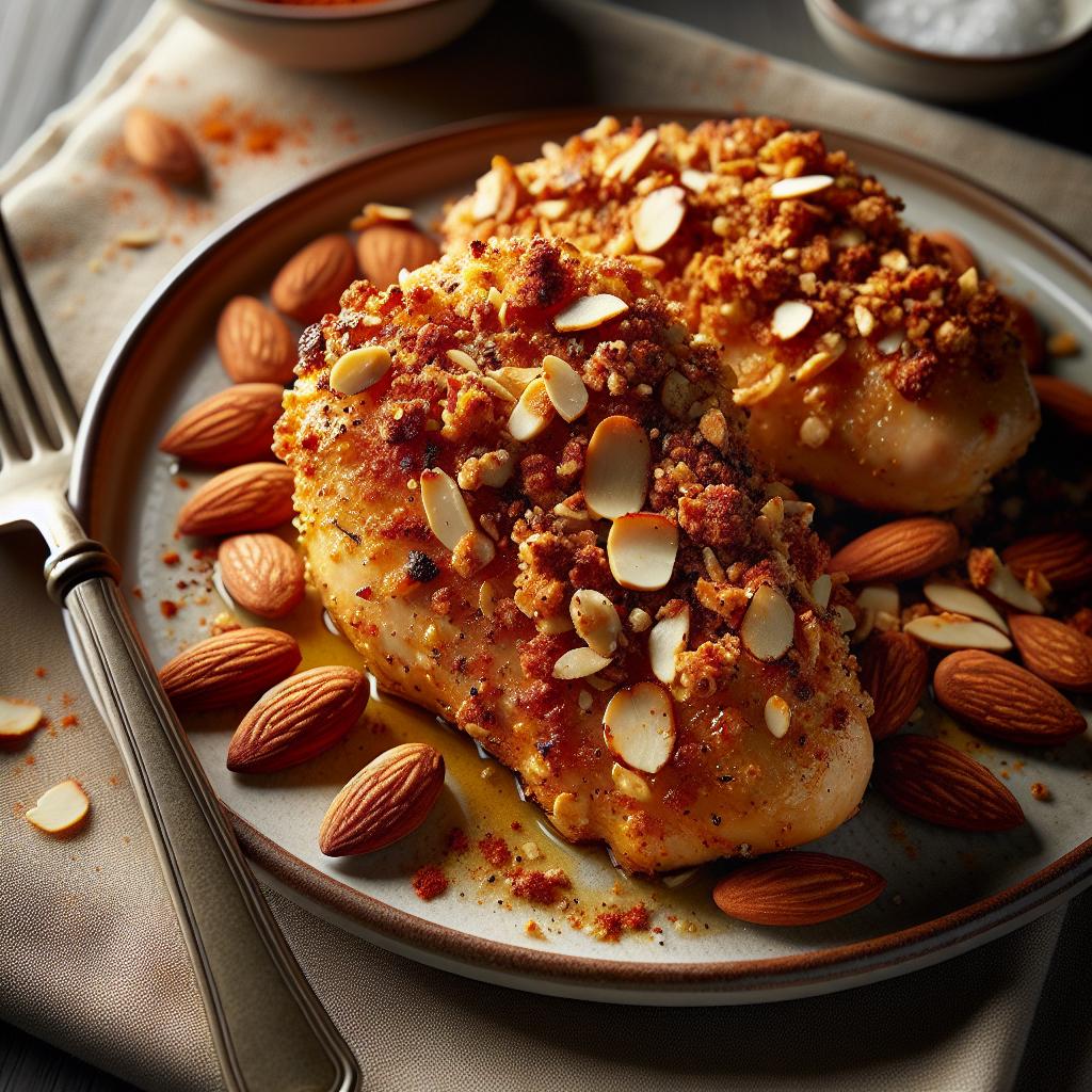 almond crusted chicken