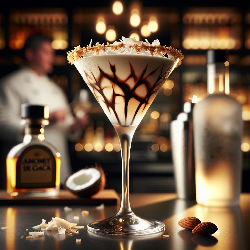 Almond Joy Martini