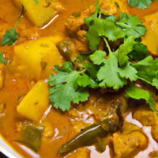 aloo gosht