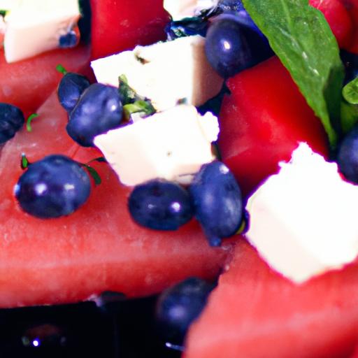 American Red White and Blue Salad