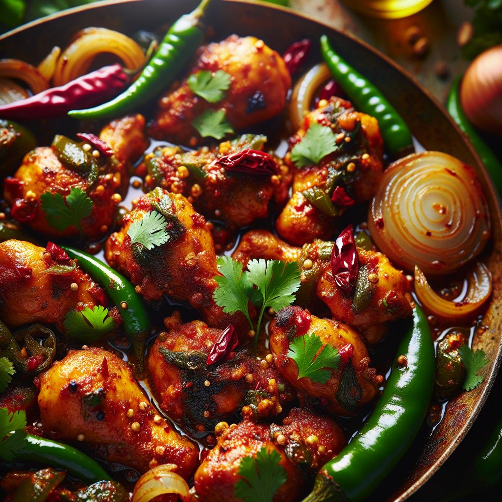 Andhra Chilli Chicken