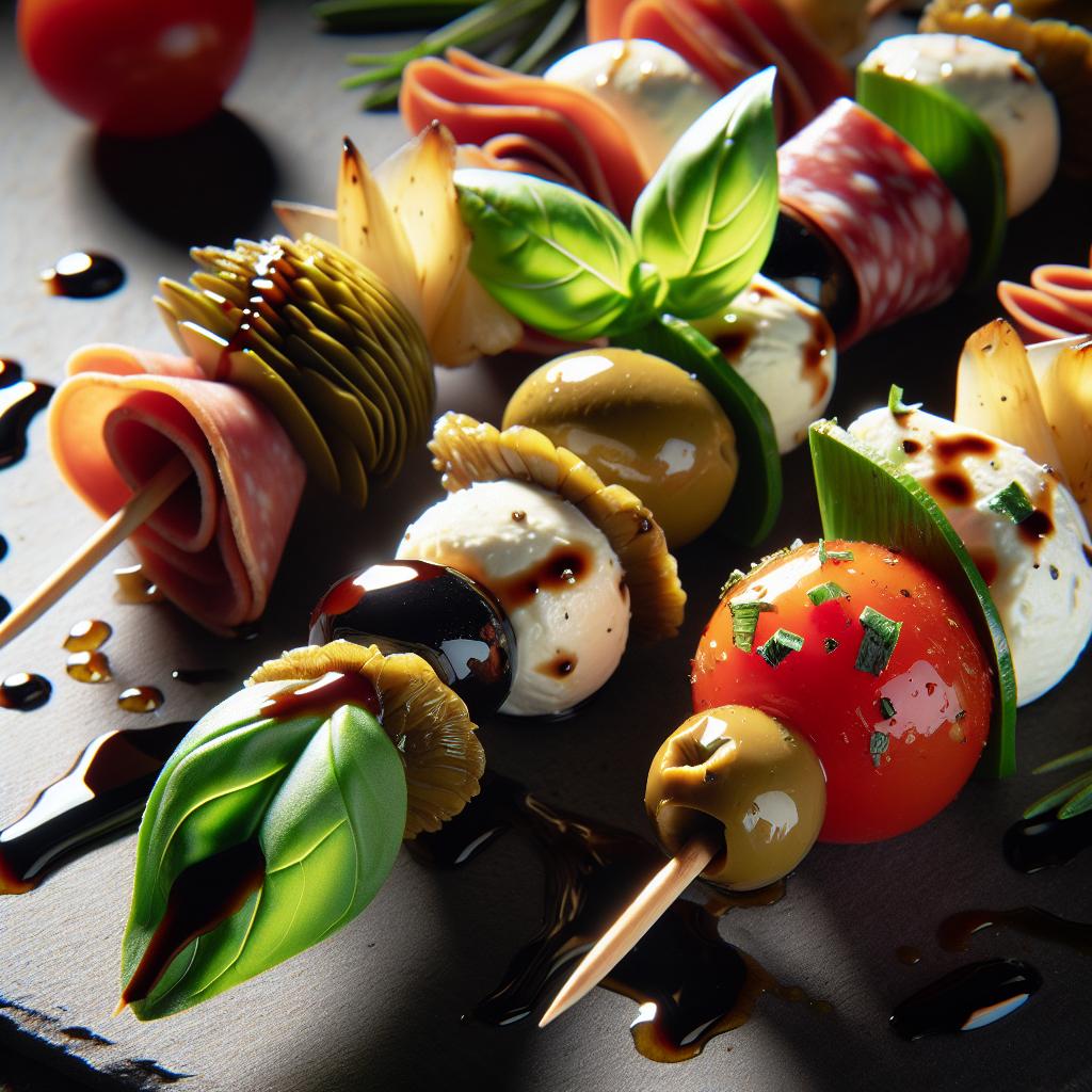 antipasto skewers