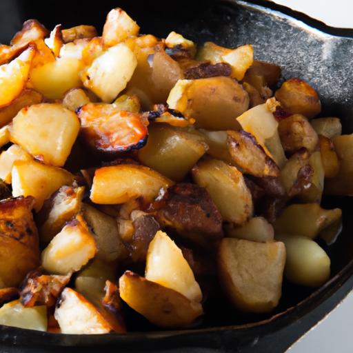 apple and potato hash