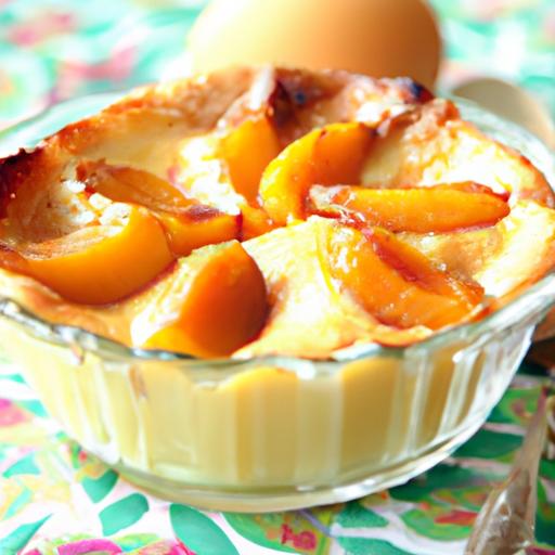 Apricot Cobbler Custard