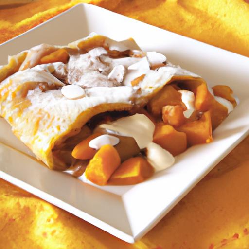 Apricot Cobbler Enchiladas