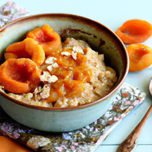 Apricot Cobbler Oatmeal