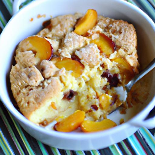 apricot cobbler pudding