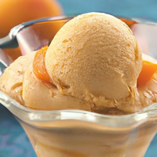 Apricot Cobbler Sorbet