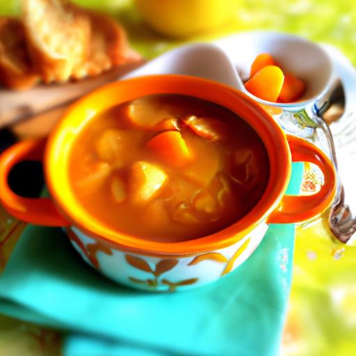 apricot cobbler soup