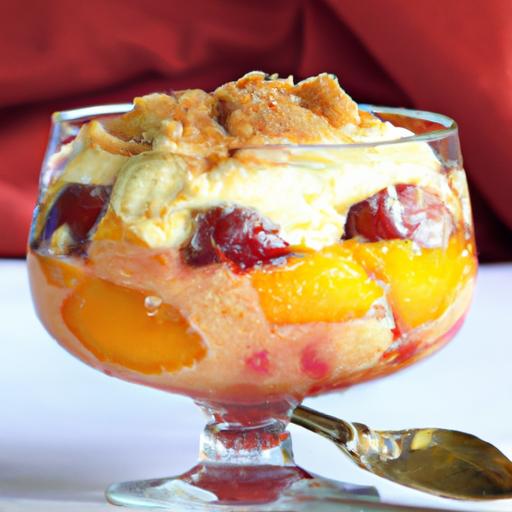 Apricot Cobbler Trifle