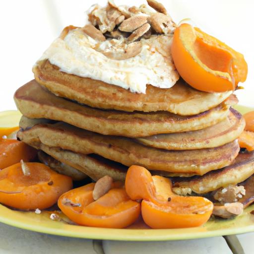 apricot crisp pancakes