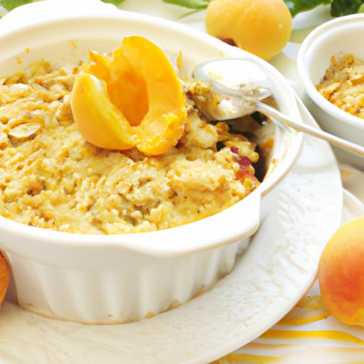 apricot crumble