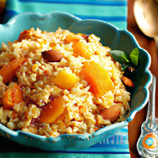 Apricot Crumble Pilaf