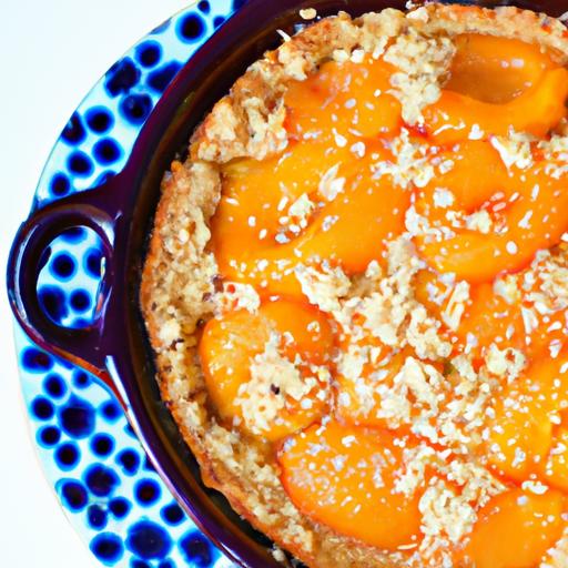 Apricot Crumble Tart