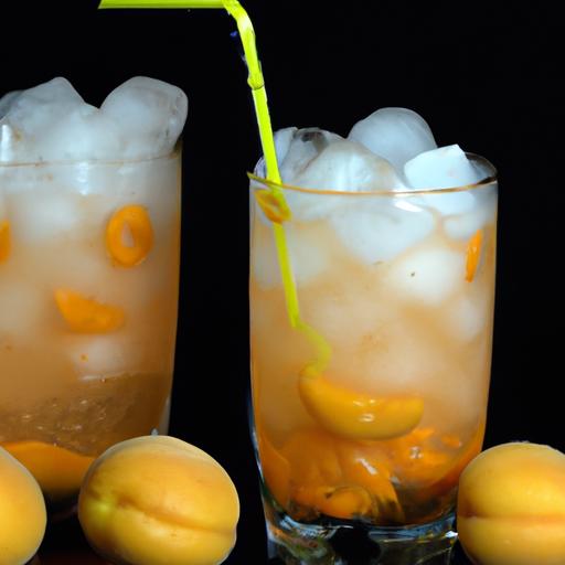 apricot italian soda