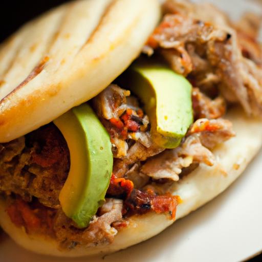 Arepas with Pulled Pork