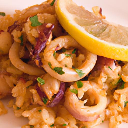 arroz con calamares