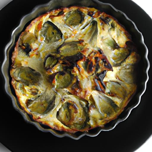 artichoke and leek frittata