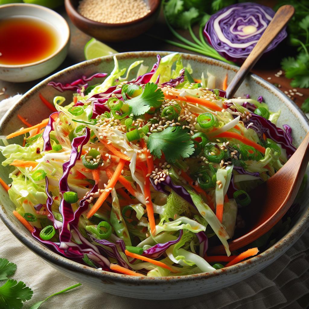 Asian Style Cabbage Salad