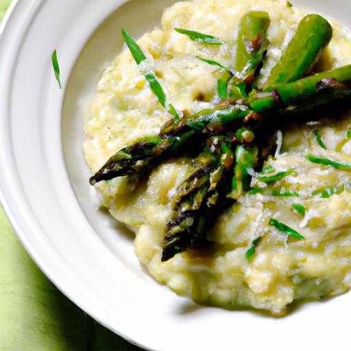 asparagus risotto