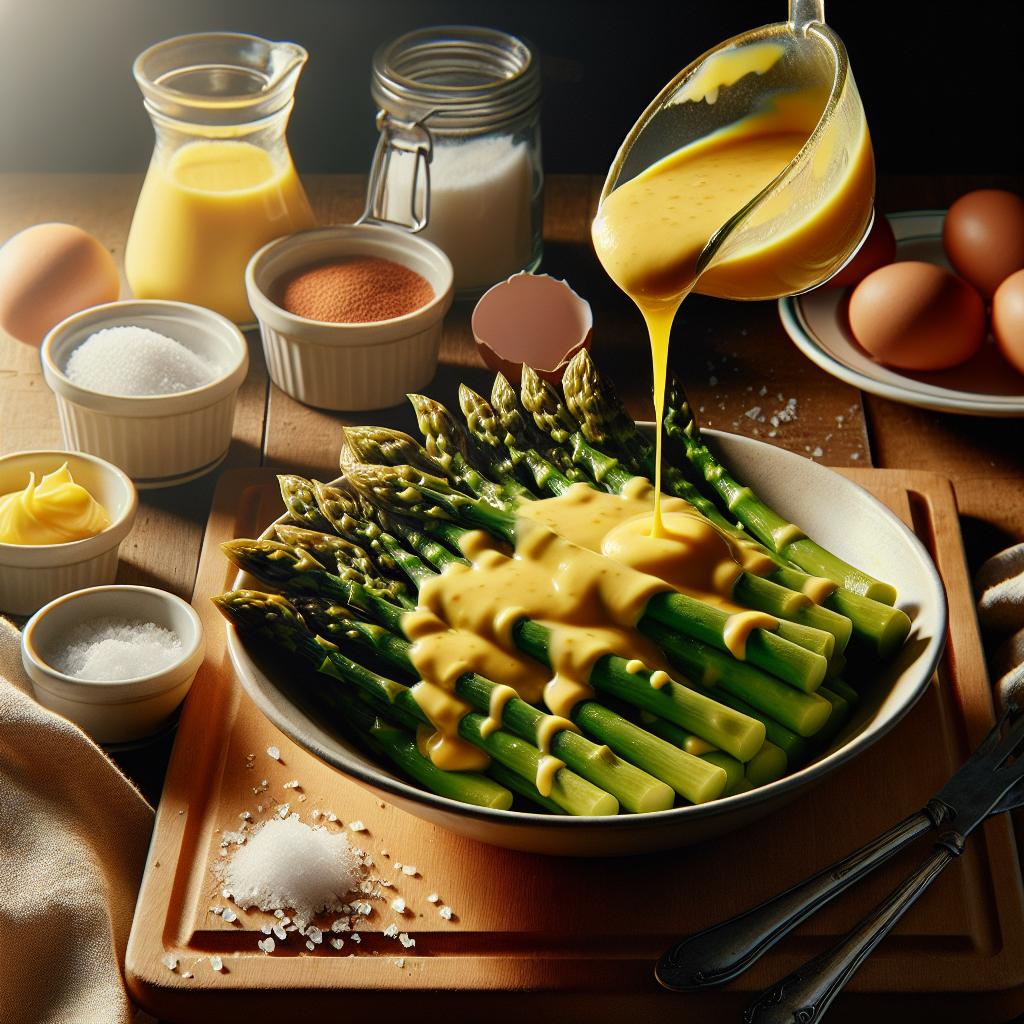 asparagus with hollandaise sauce