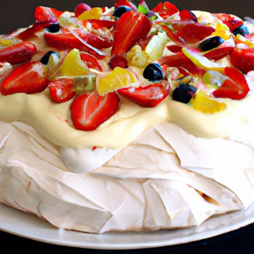 australian pavlova fruit salad