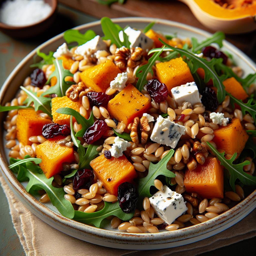 Autumn Wheat Berry Salad