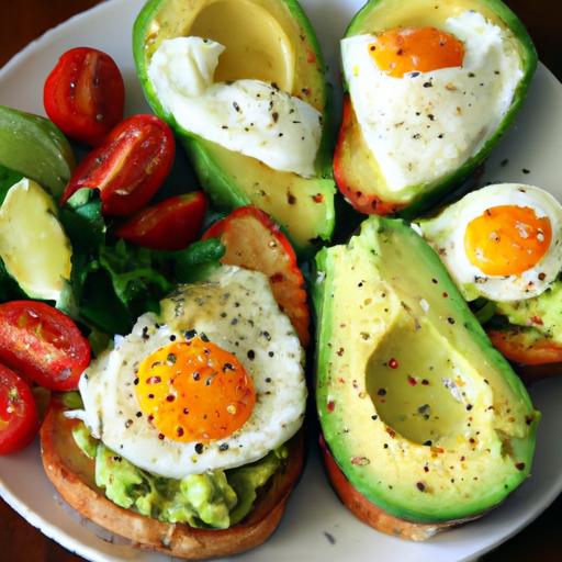 avocado and egg breakfast dishes