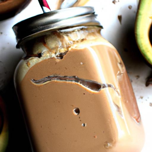 avocado coffee smoothie