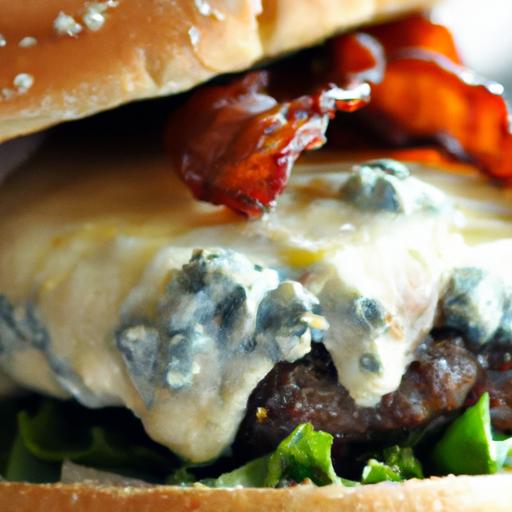 bacon and blue cheese burger