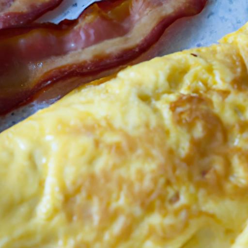 bacon and cheese omelet