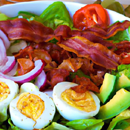 bacon and egg salad