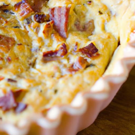 bacon and swiss quiche