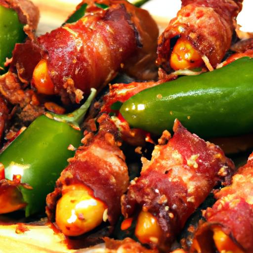 bacon wrapped jalapeno poppers