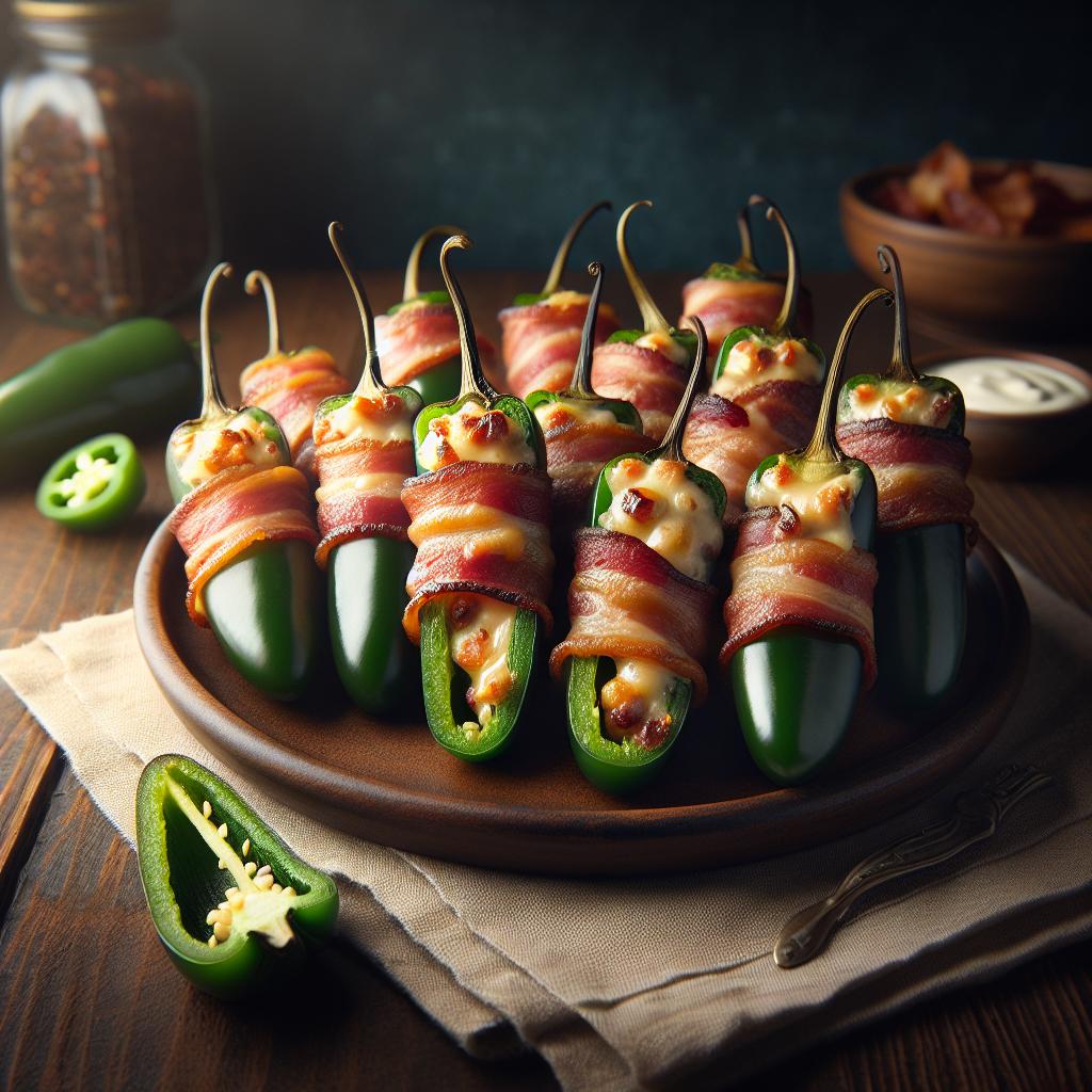 bacon wrapped jalapenos