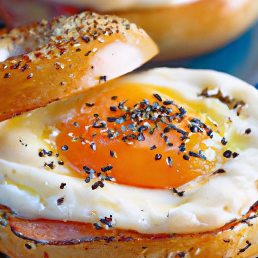 bagel and lox eggs benedict