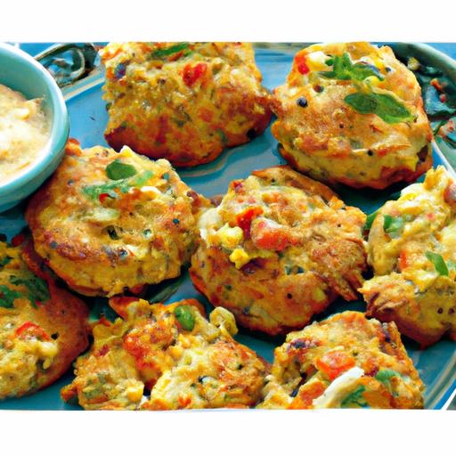 Baked Corn and Crab Cakes