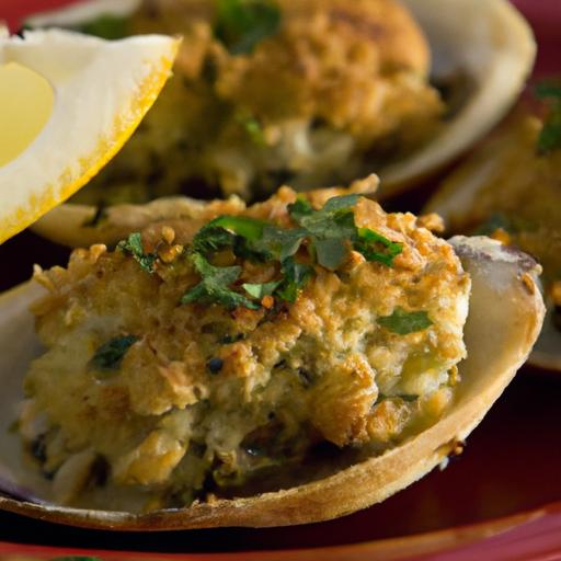 baked stuffed clams