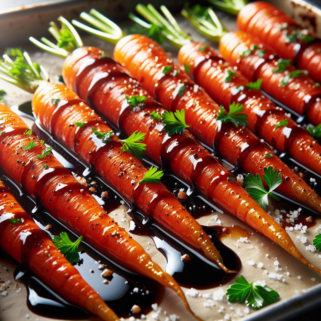 balsamic glazed carrots