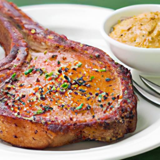 balsamic glazed pork chops