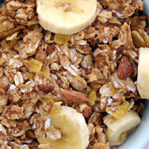 banana granola